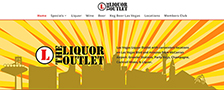 Liquor Outlet, archived website preview